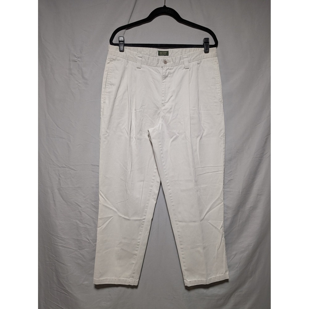 Dockers Classic Fit Khaki Chino Pants‎ Straight Leg Cotton Trousers Men's 36x32